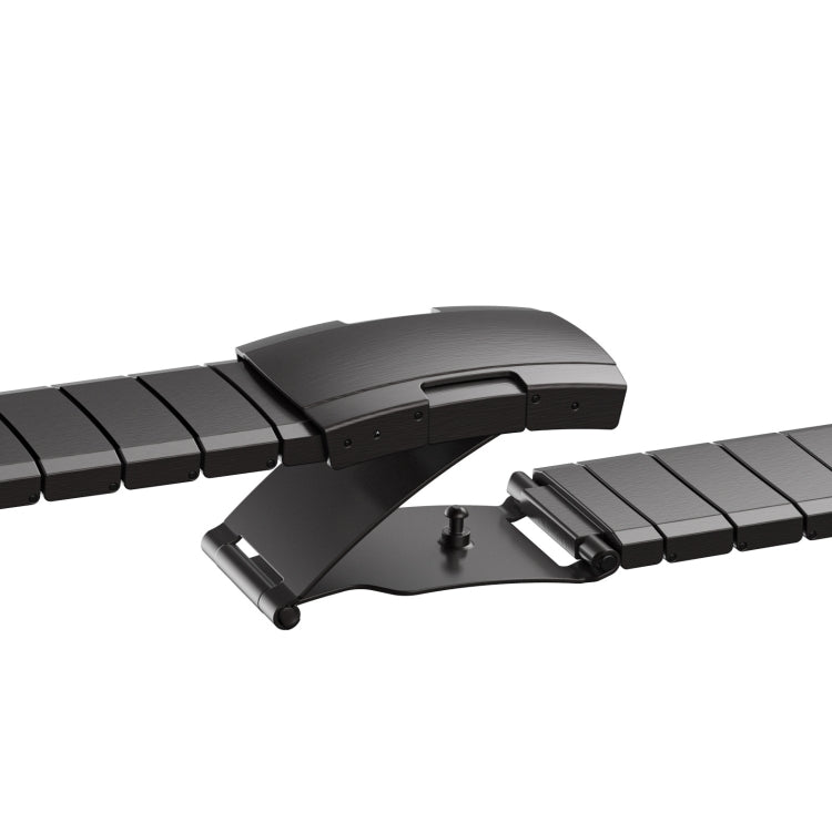 For Garmin Instinct 22mm Titanium Alloy Quick Release Watch Band(Black) - Watch Bands by PMC TechLife | Online Shopping South Africa | PMC TechLife