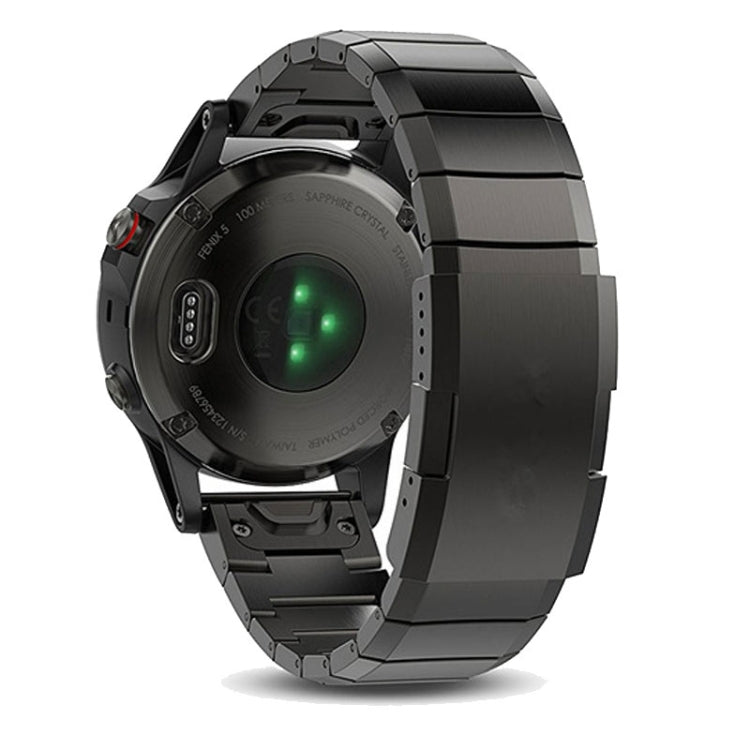 For Garmin Enduro 3 Titanium Alloy Quick Release 26mm Watch Band(Black) - free shipping - PMC TechLife - Order now!