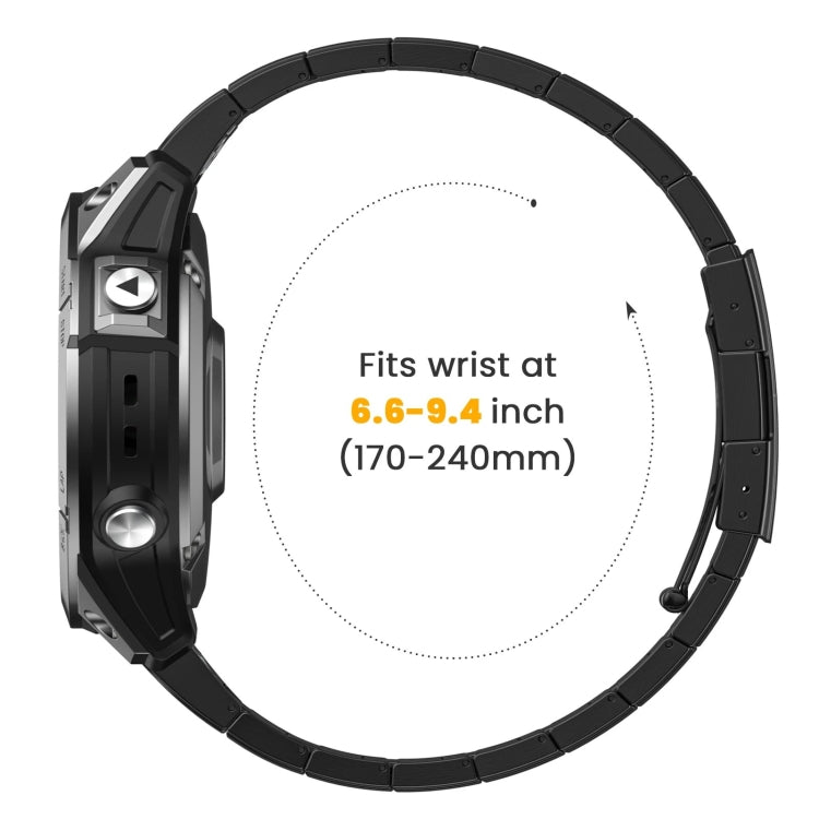For Garmin Tactix 7 26mm Titanium Alloy Quick Release Watch Band(Sliver) - Watch Bands by PMC TechLife | Online Shopping South Africa | PMC TechLife