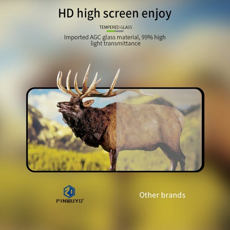 For Google Pixel 9 / 9 Pro PINWUYO 9H 2.5D Full Screen Tempered Glass Film(Black) - Google Tempered Glass by PINWUYO | Online Shopping South Africa | PMC TechLife | Buy Now Pay Later Mobicred