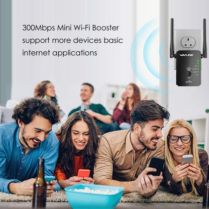 Wavlink WN578R2 With 2 External Antennas N300 Wireless AP/Range Extender/Router, Plug:US Plug - Wireless Routers by WAVLINK | Online Shopping South Africa | PMC Jewellery | Buy Now Pay Later Mobicred