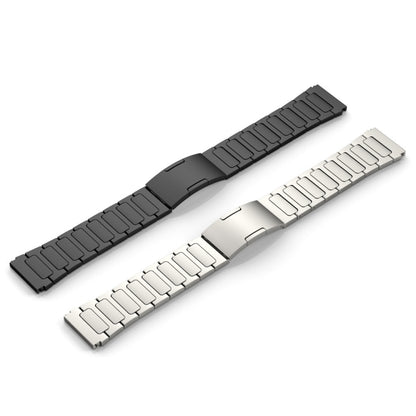 For Amazfit GTR 3 22mm I-Shaped Titanium Alloy Watch Band(Grey) - Watch Bands by PMC Jewellery | Online Shopping South Africa | PMC Jewellery