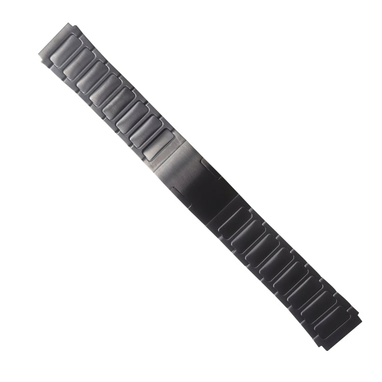For Garmin Venu 2 22mm I-Shaped Titanium Alloy Watch Band(Grey) - Watch Bands by PMC TechLife | Online Shopping South Africa | PMC TechLife