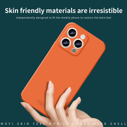 For iPhone 15 Pro MOFI Qin Series Skin Feel All-inclusive Silicone Phone Case(Gray) - iPhone 15 Pro Cases by MOFI | Online Shopping South Africa | PMC Jewellery