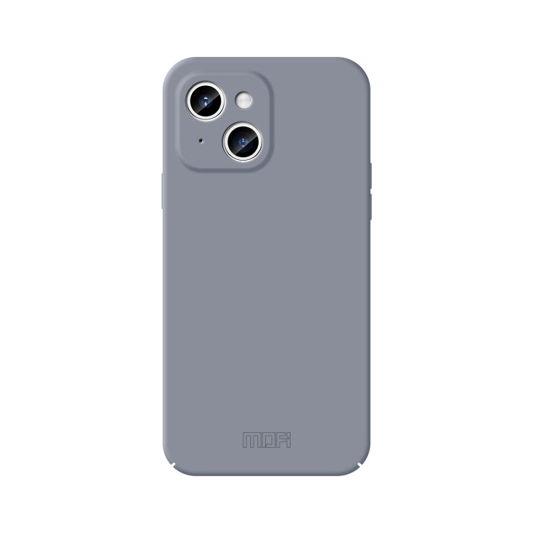 For iPhone 14 MOFI Qin Series Skin Feel All-inclusive PC Phone Case(Gray) - iPhone 14 Cases by MOFI | Online Shopping South Africa | PMC Jewellery