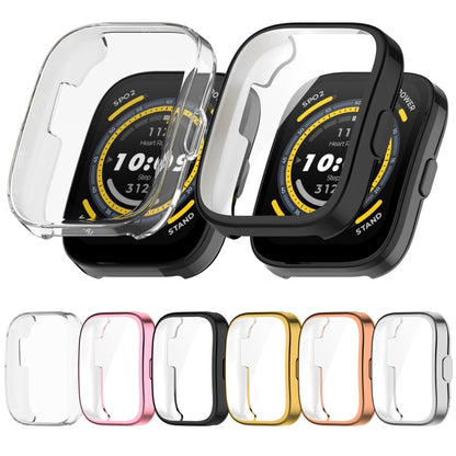 For Amazfit Bip 5 All-Inclusive TPU Protective Case(Transparent) - Watch Cases by PMC Jewellery | Online Shopping South Africa | PMC Jewellery