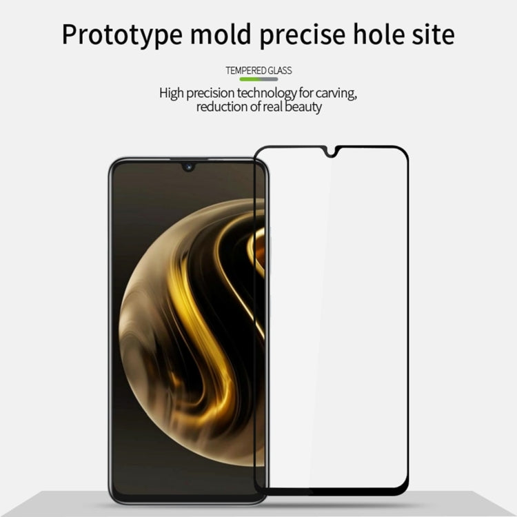 For Huawei nova Y72 MOFI 9H 2.5D Full Screen Tempered Glass Film(Black) - Huawei Tempered Glass by MOFI | Online Shopping South Africa | PMC TechLife | Buy Now Pay Later Mobicred