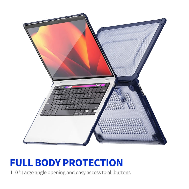 For MacBook Air 13.3 A2179/A2337 ENKAY Hat-Prince 3 in 1 Protective Bracket Case Cover Hard Shell with TPU Keyboard Film / PET Screen Protector, Version:US(Pink) - MacBook Air Cases by ENKAY | Online Shopping South Africa | PMC Jewellery | Buy Now Pay Later Mobicred