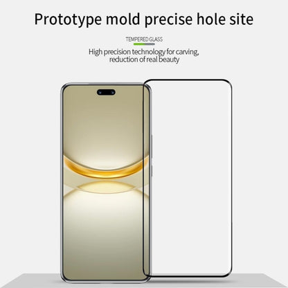 For Huawei Nova 12 Pro / 12 Ultra MOFI 9H 3D Hot Bending Tempered Glass Film(Black) - Huawei Tempered Glass by MOFI | Online Shopping South Africa | PMC Jewellery