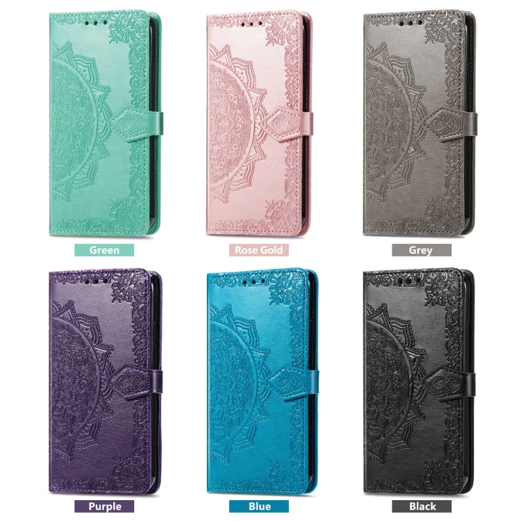 For Ulefone Note 15 Mandala Flower Embossed Leather Phone Case(Rose Gold) - Ulefone Cases by PMC Jewellery | Online Shopping South Africa | PMC Jewellery | Buy Now Pay Later Mobicred