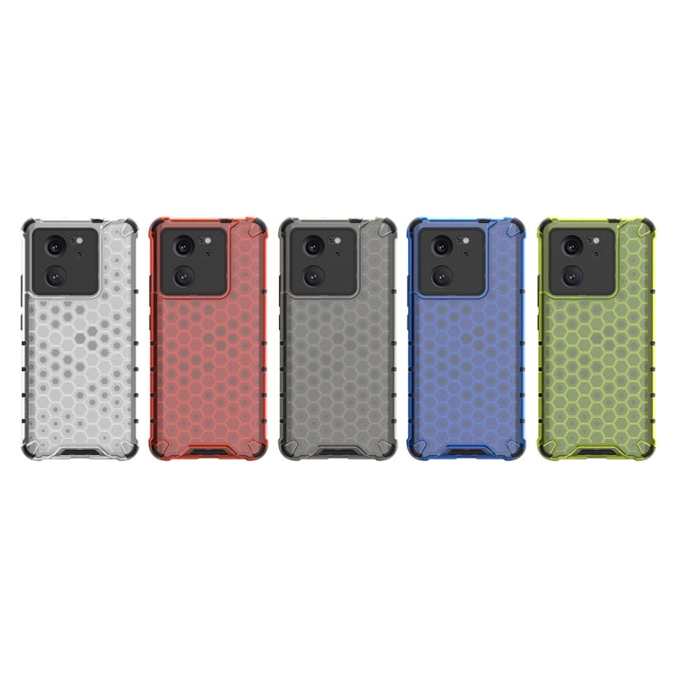 For Xiaomi 13T Pro Shockproof Honeycomb Phone Case(Black) - Xiaomi Cases by PMC TechLife | Online Shopping South Africa | PMC TechLife | Buy Now Pay Later Mobicred