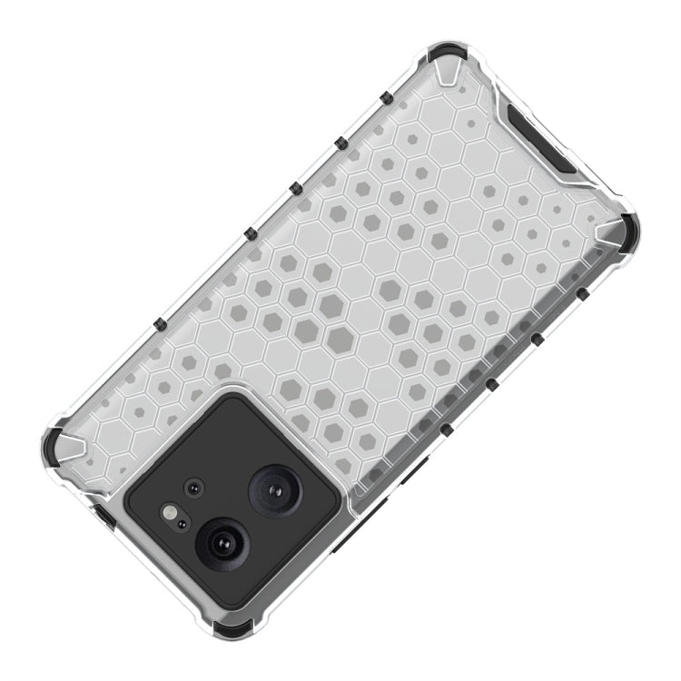 For Xiaomi 13T Pro Shockproof Honeycomb Phone Case(Red) - Xiaomi Cases by PMC TechLife | Online Shopping South Africa | PMC TechLife | Buy Now Pay Later Mobicred