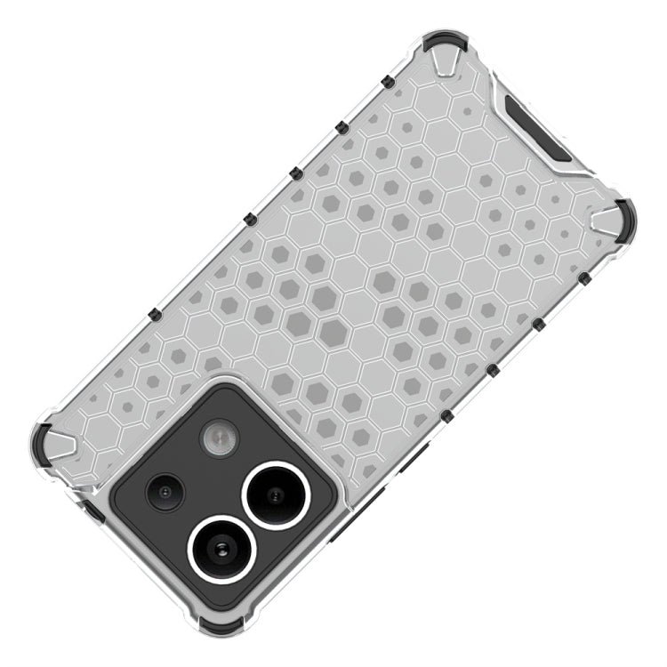 For Xiaomi Poco X6 Shockproof Honeycomb Phone Case(Green) - Xiaomi Cases by PMC TechLife | Online Shopping South Africa | PMC TechLife | Buy Now Pay Later Mobicred