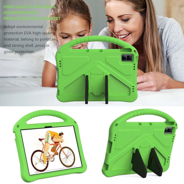 For Lenovo Tab M10 5G 2023 EVA Shockproof Tablet Case with Holder(Green) - free shipping - PMC TechLife - Order now!