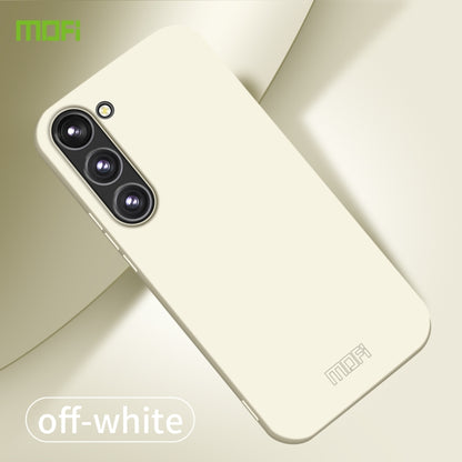 For Samsung Galaxy A34 5G MOFI Qin Series Skin Feel All-inclusive PC Phone Case(Beige) - Galaxy Phone Cases by MOFI | Online Shopping South Africa | PMC Jewellery