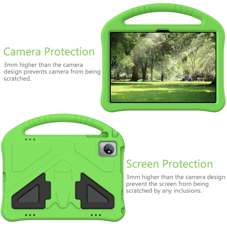 For Teclast M40 Plus 2022 EVA Shockproof Tablet Case with Holder(Green) - Teclast by PMC TechLife | Online Shopping South Africa | PMC TechLife | Buy Now Pay Later Mobicred
