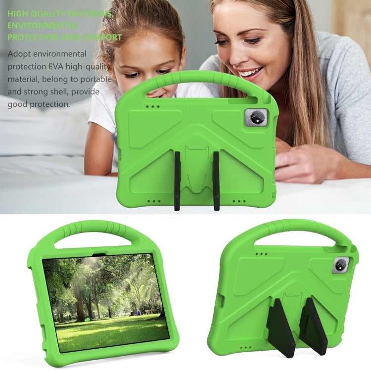 For Teclast P40HD 2022 / P40S 2023 EVA Shockproof Tablet Case with Holder(Green) - Teclast by PMC TechLife | Online Shopping South Africa | PMC TechLife | Buy Now Pay Later Mobicred