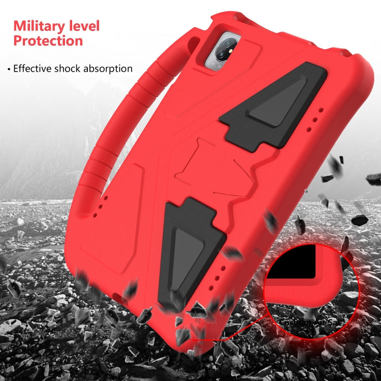 For Blackview OSCAL Pad 60 2022 EVA Shockproof Tablet Case with Holder(Red) - Others by PMC TechLife | Online Shopping South Africa | PMC TechLife