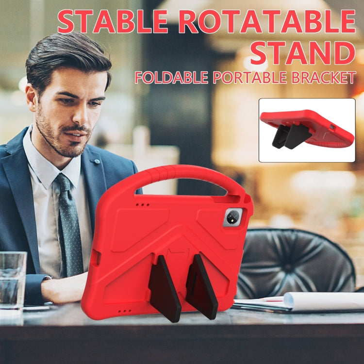 For Blackview OSCAL Pad 60 2022 EVA Shockproof Tablet Case with Holder(Red) - Others by PMC TechLife | Online Shopping South Africa | PMC TechLife