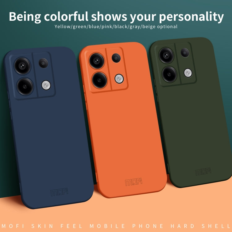 For Xiaomi Redmi Note 13 Pro MOFI Qin Series Skin Feel All-inclusive PC Phone Case(Green) - Note 13 Pro Cases by MOFI | Online Shopping South Africa | PMC Jewellery