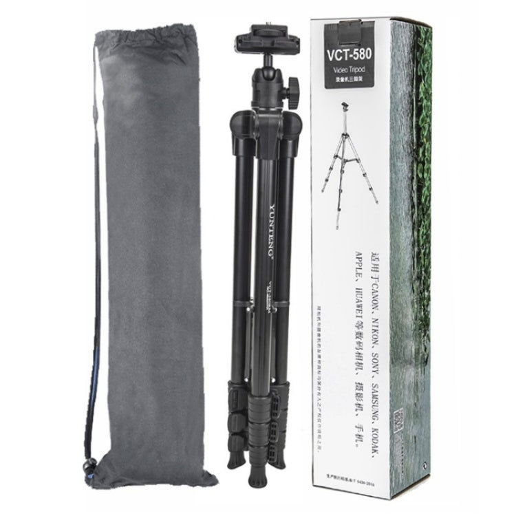 YUNTENG VCT-580 DSLR Camera Telescopic Tripod Mount with 1 / 4 Screw - Tripods by YUNTENG | Online Shopping South Africa | PMC TechLife | Buy Now Pay Later Mobicred