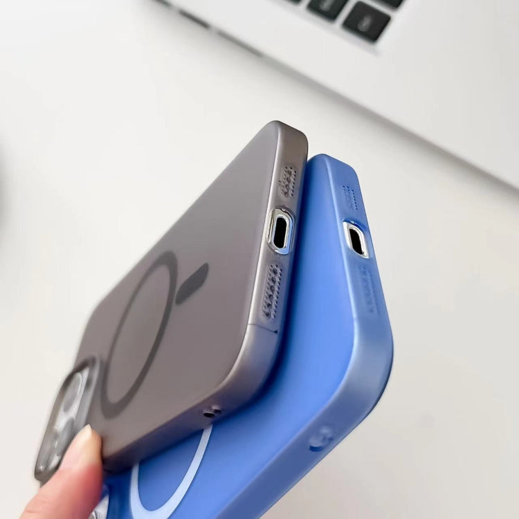 For iPhone 13 Pro Max Ice Fog MagSafe PC Phone Case(Blue) - iPhone 13 Pro Max Cases by PMC Jewellery | Online Shopping South Africa | PMC Jewellery