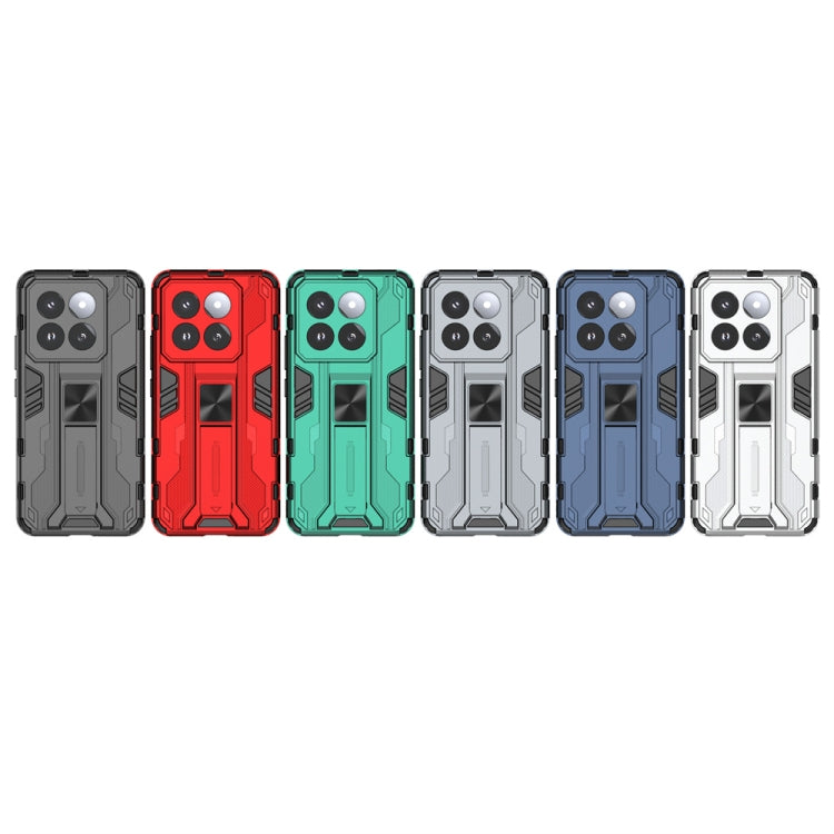 For Xiaomi 14 Pro Supersonic Armor PC Hybrid TPU Phone Case(Blue) - 14 Pro Cases by PMC TechLife | Online Shopping South Africa | PMC TechLife | Buy Now Pay Later Mobicred