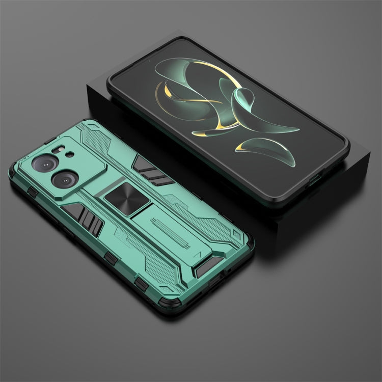 For Xiaomi 13T Supersonic Armor PC Hybrid TPU Phone Case(Green) - Xiaomi Cases by PMC Jewellery | Online Shopping South Africa | PMC Jewellery | Buy Now Pay Later Mobicred