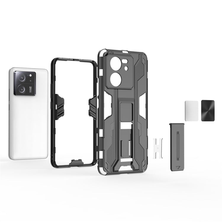 For Xiaomi 13T Pro Supersonic Armor PC Hybrid TPU Phone Case(Blue) - Xiaomi Cases by PMC TechLife | Online Shopping South Africa | PMC TechLife | Buy Now Pay Later Mobicred