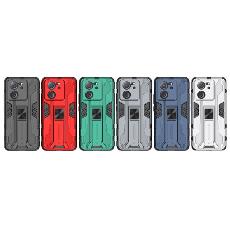 For Xiaomi 13T Pro Supersonic Armor PC Hybrid TPU Phone Case(Blue) - Xiaomi Cases by PMC TechLife | Online Shopping South Africa | PMC TechLife | Buy Now Pay Later Mobicred