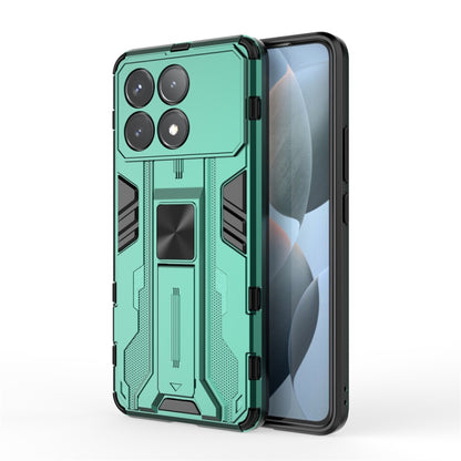 For Redmi K70 Supersonic Armor PC Hybrid TPU Phone Case(Green) - Xiaomi Cases by PMC Jewellery | Online Shopping South Africa | PMC Jewellery | Buy Now Pay Later Mobicred