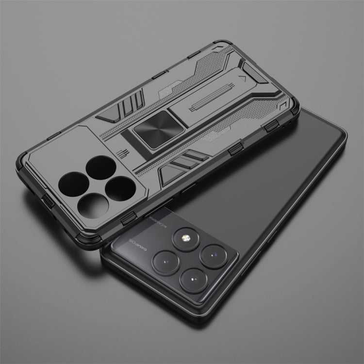 For Redmi K70E Supersonic Armor PC Hybrid TPU Phone Case(Blue) - Xiaomi Cases by PMC TechLife | Online Shopping South Africa | PMC TechLife | Buy Now Pay Later Mobicred