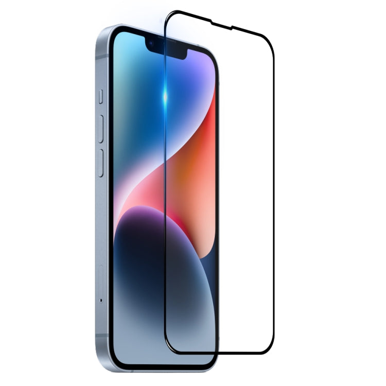 For iPhone 14 / 13 Pro / 13 NORTHJO A++ Screen Protector Full Glue Silk Printing Tempered Glass Film - iPhone 14 Tempered Glass by NORTHJO | Online Shopping South Africa | PMC TechLife