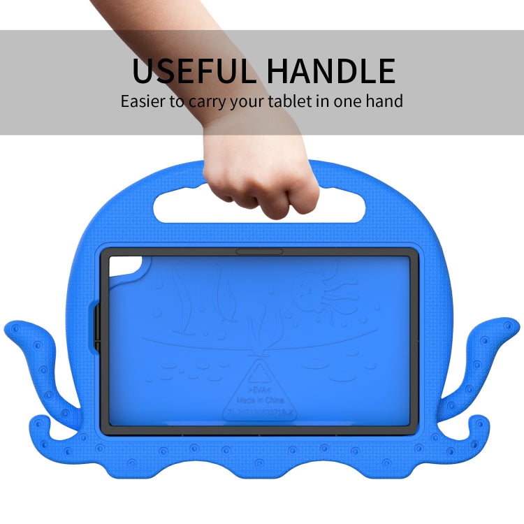 For TCL Tab 8 LE / WiFi 2023 Octopus Style EVA Hybrid PC Shockproof Tablet Case with Strap(Blue) - free shipping - PMC TechLife - Order now!