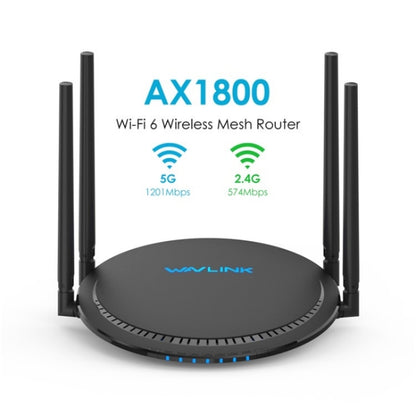 WAVLINK WN531AX2 AX1800 Dual Band Gigabit Wireless Internet Router WiFi 6 Repeater, Plug:US Plug - Wireless Routers by WAVLINK | Online Shopping South Africa | PMC Jewellery | Buy Now Pay Later Mobicred