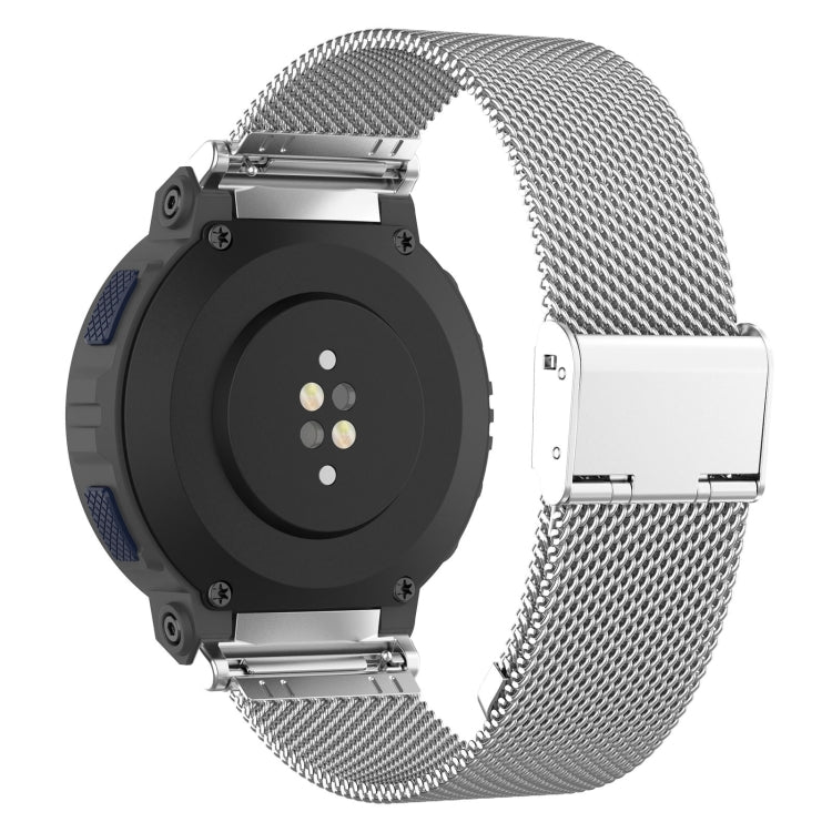 For Amazfit Active Edge A2212 Milan Mesh Single Buckle Watch Band(Silver) - free shipping - PMC TechLife - Order now!