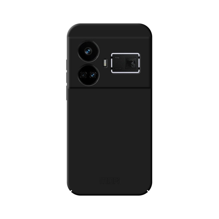 For Realme GT5 MOFI Qin Series Skin Feel All-inclusive PC Phone Case(Black) - Realme Cases by MOFI | Online Shopping South Africa | PMC Jewellery