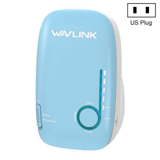 WAVLINK WN576K1 AC1200 Household WiFi Router Network Extender Dual Band Wireless Repeater, Plug:US Plug (Blue) - Wireless Routers by WAVLINK | Online Shopping South Africa | PMC Jewellery | Buy Now Pay Later Mobicred