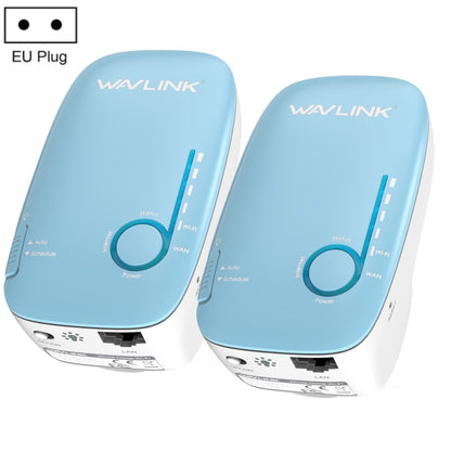 WAVLINK WN576K2 AC1200 Household WiFi Router Network Extender Dual Band Wireless Repeater, Plug:EU Plug (Blue) - Wireless Routers by WAVLINK | Online Shopping South Africa | PMC Jewellery | Buy Now Pay Later Mobicred