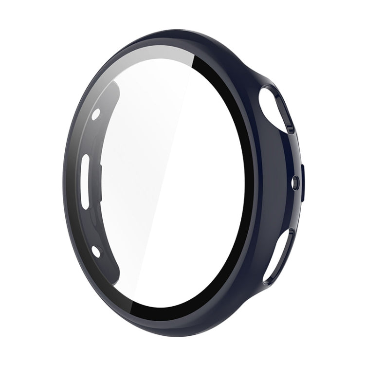 For vivo Watch 3 ENKAY Hat-Prince Full Coverage PC + Tempered Glass Film Integrated Watch Case(Dark Blue) - Watch Case by ENKAY | Online Shopping South Africa | PMC Jewellery | Buy Now Pay Later Mobicred