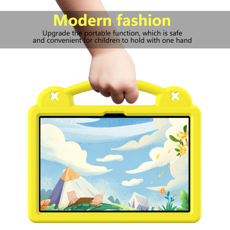 For TCL Tab 11 9466x3 Handle Kickstand Children EVA Shockproof Tablet Case(Yellow) - Others by PMC TechLife | Online Shopping South Africa | PMC TechLife | Buy Now Pay Later Mobicred