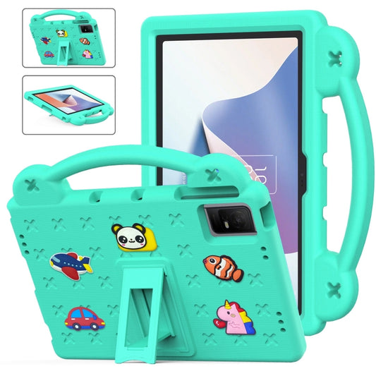 For TCL Nxt Pader 11 2023 Handle Kickstand Children EVA Shockproof Tablet Case(Mint Green) - Others by PMC Jewellery | Online Shopping South Africa | PMC Jewellery | Buy Now Pay Later Mobicred