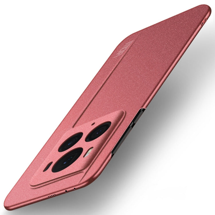 For Honor Magic6 Ultimate MOFI Fandun Series Frosted PC Ultra-thin All-inclusive Phone Case(Red) - Honor Cases by MOFI | Online Shopping South Africa | PMC Jewellery | Buy Now Pay Later Mobicred