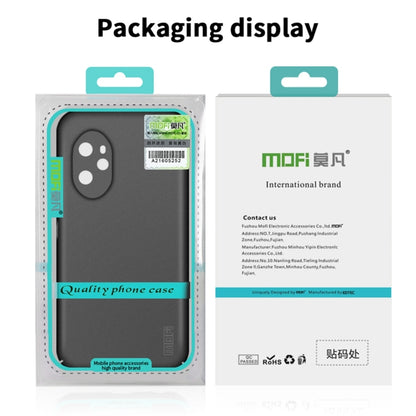 For Honor 100 Pro MOFI Fandun Series Frosted PC Ultra-thin All-inclusive Phone Case(Gray) - Honor Cases by MOFI | Online Shopping South Africa | PMC Jewellery