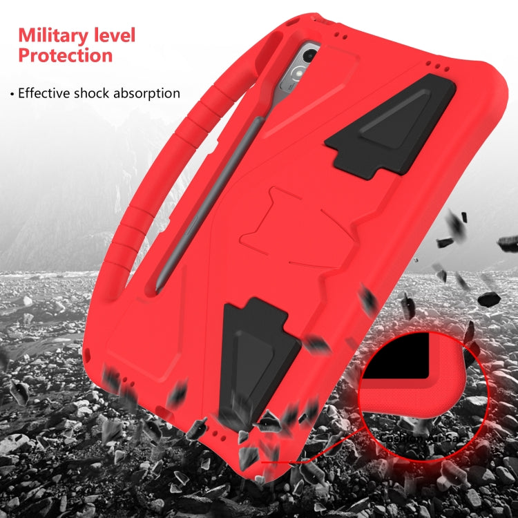 For Lenovo Tab P12 EVA Shockproof Tablet Case with Holder(Red) - Lenovo by PMC TechLife | Online Shopping South Africa | PMC TechLife | Buy Now Pay Later Mobicred