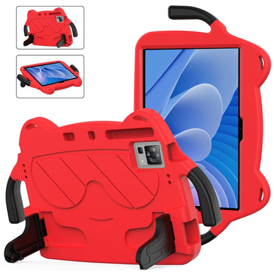 For DOOGEE T30 Pro 11 2023 Ice Baby EVA Shockproof Hard PC Tablet Case(Red+Black) - Others by PMC Jewellery | Online Shopping South Africa | PMC Jewellery | Buy Now Pay Later Mobicred