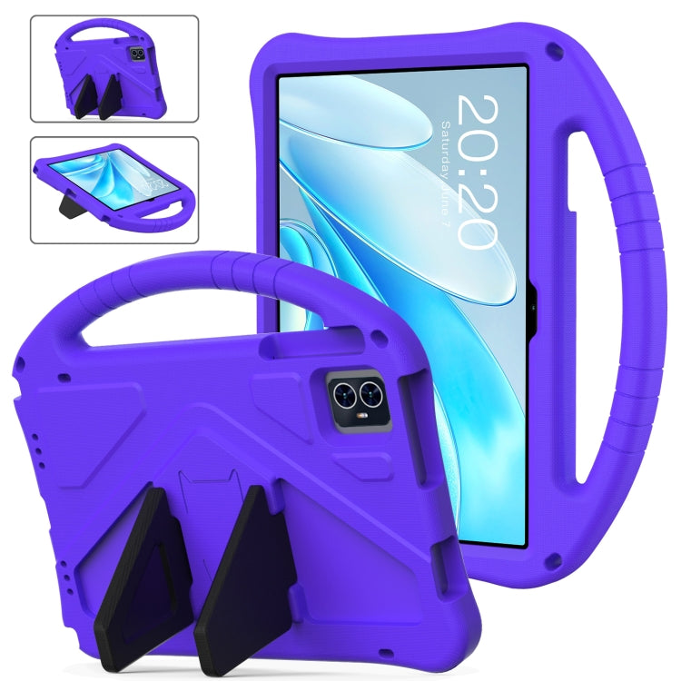 For Teclast M50 HD 10.1 / M50 Pro EVA Shockproof Tablet Case with Holder(Purple) - Others by PMC TechLife | Online Shopping South Africa | PMC TechLife | Buy Now Pay Later Mobicred
