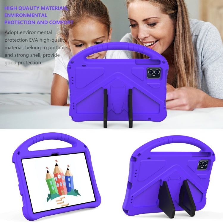 For Teclast M50 HD 10.1 / M50 Pro EVA Shockproof Tablet Case with Holder(Purple) - Others by PMC TechLife | Online Shopping South Africa | PMC TechLife | Buy Now Pay Later Mobicred