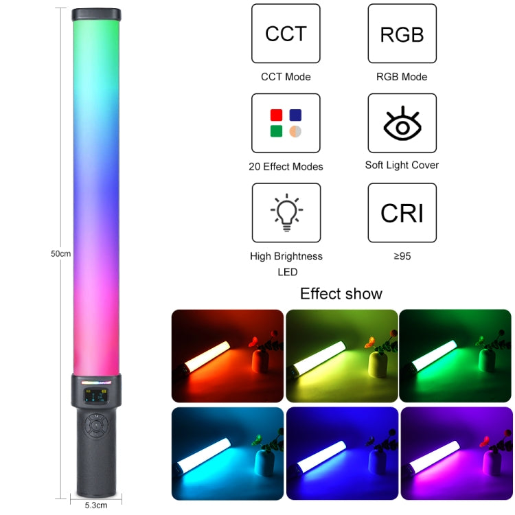 VLOGLITE W270RGB Live Streaming E-Sports Handheld Fill Light LED Studio Light(US Plug) - free shipping - PMC TechLife - Order now!