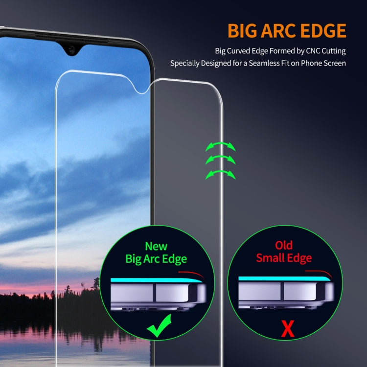 For Nokia G42 2pcs ENKAY 9H Big Arc Edge High Aluminum-silicon Tempered Glass Film - Nokia Tempered Glass by ENKAY | Online Shopping South Africa | PMC Jewellery